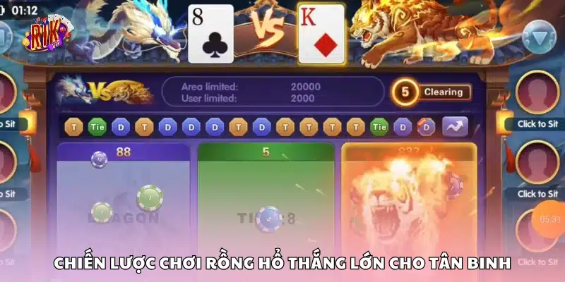 Cách chơi Rồng Hổ dễ thắng cho tân binh 